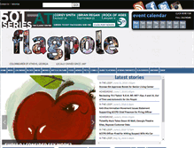 Tablet Screenshot of flagpole.com